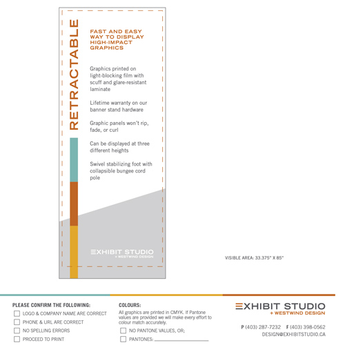 a template document for a retractable banner stand that we use for our clients in Adobe Illustrator