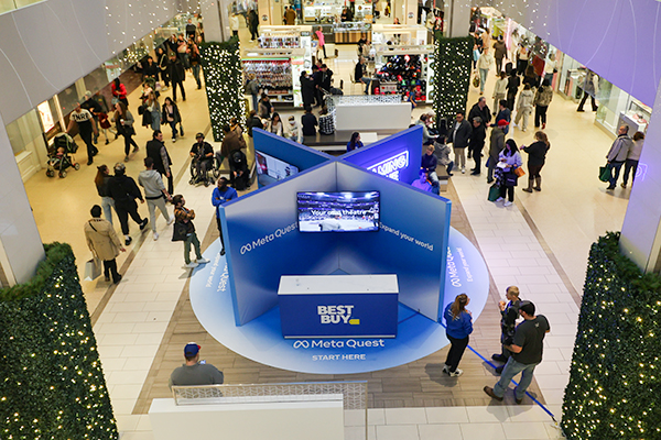 custom-built experiential marketing display for retail in Edmonton